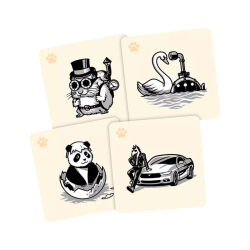 Codenames Pictures: Niedliche Viecher - Deutsche Ausgabe