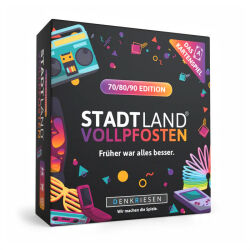 Stadt Land Vollpfosten 70/80/90 Edition - Früher war...