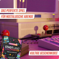 Stadt Land Vollpfosten 70/80/90 Edition - Früher war...