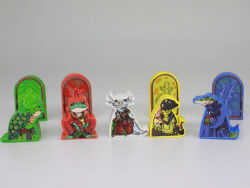 MeepleStickers für Sümpfe von Feya / Feyas Swamp