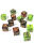 Würfelset 2-Toned D6: Counter Dice +/-, 6 Red + 6 Green