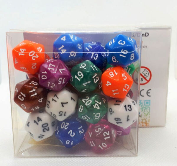 Würfelset D20 Mix-Set