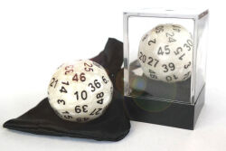 Dice-Up D50 in Acrylbox + Satinbag - Perlmutt
