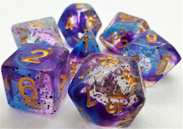 Würfelset Confetti: Violet Sulfer  *Relaunch*