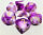 Würfelset Racing: Purple/White
