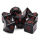 Würfelset Opaque: Chon drite Black/Red