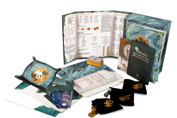 Midgard: Legenden von Damatu: Grundregelwerk (Ultralimitiertes Box-Set) | Starterset | Box | Deutsch