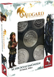 Midgard: Legenden von Damatu: Schicksalsmünzen - Silber | Zubehör | Deutsch
