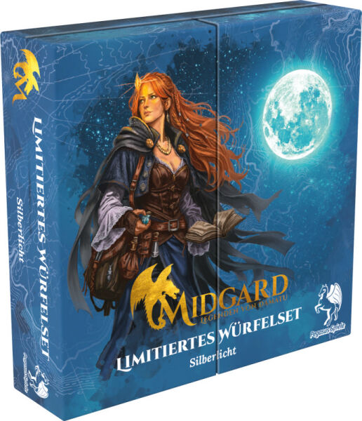 Midgard: Legenden von Damatu: Limitiertes Würfelset - Silberlicht | Zubehör | Deutsch