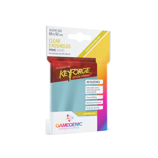 Gamegenic - Prime Sleeves - Gold (66x92mm)