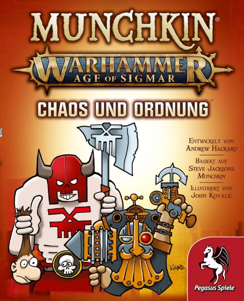 Munchkin Warhammer Age of Sigmar: Chaos & Ordnung (Erweiterung)
