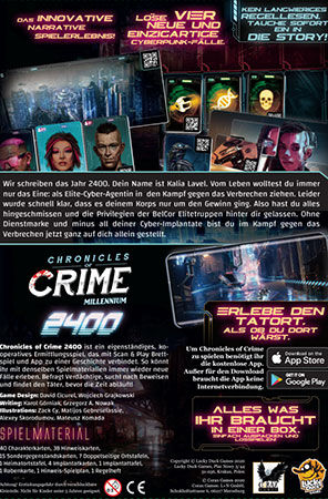 Chronicles of Crime - Millennium 2400 (Erweiterung)