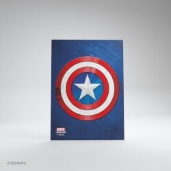 Gamegenic - Marvel Champions Art Sleeves - Captain America