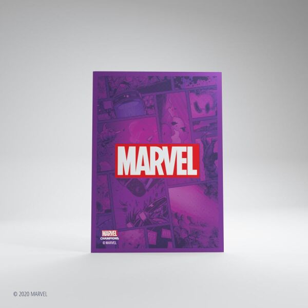 Gamegenic - Marvel Champions Art Sleeves - Marvel Purple