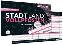 Stadt Land Vollpfosten - Girls Edition