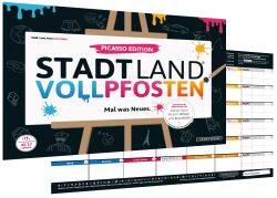 Stadt Land Vollpfosten - Picasso Edition