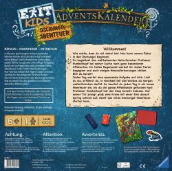 EXIT Adventskalender kids - Dschungel-Abenteuer