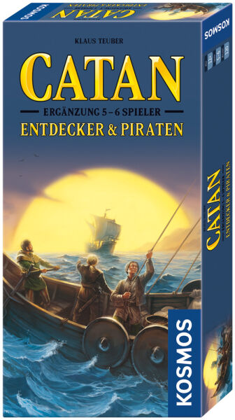 CATAN - Entdecker & Piraten Ergänzung 5/6 Spieler (Erweiterung)