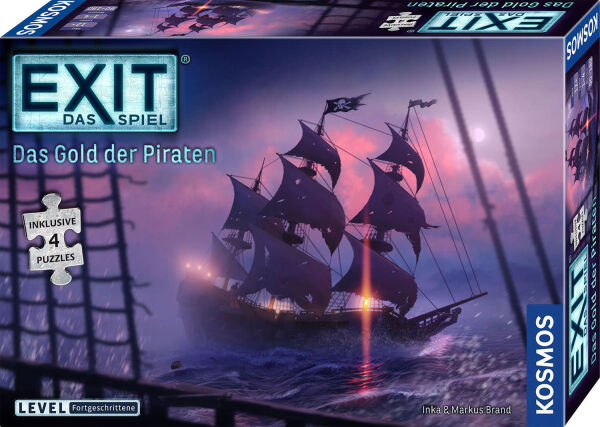EXIT - Spiel+Puzzle - Das Gold der Piraten