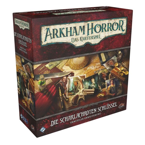 Arkham Horror - Das Kartenspiel: Die scharlachroten Schlüssel (Ermittler-Erweiterung)