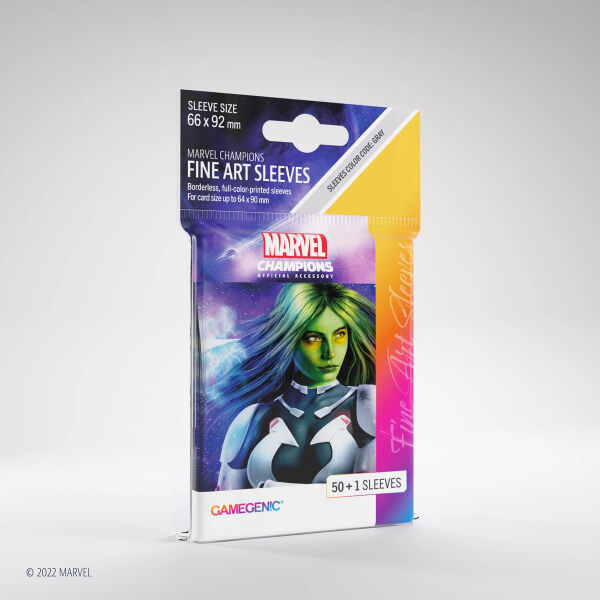 Gamegenic - Marvel Champions Fine Art Sleeves - Gamora