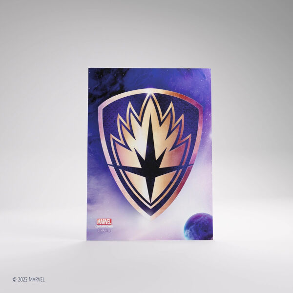 Gamegenic - Marvel Champions Fine Art Sleeves - Guardians of the Galaxy Logo