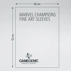 Gamegenic - Marvel Champions Fine Art Sleeves - Rocket Raccoon
