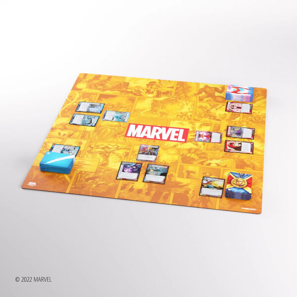 Gamegenic - Marvel Champions: Marvel Orange Playmat XL