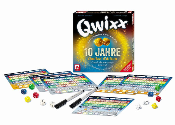 Qwixx - 10 Jahre Limited Edition