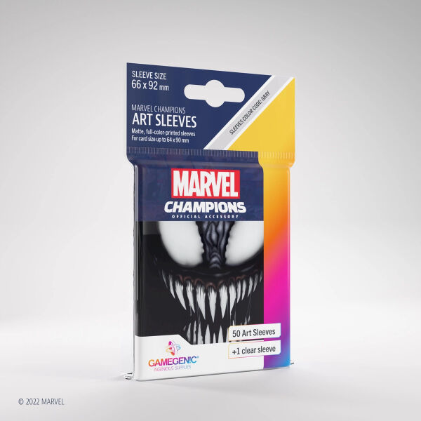 Gamegenic - Marvel Champions Art Sleeves - Venom