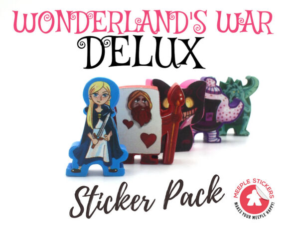 MeepleStickers für Wonderlands War Deluxe - Kickstarter