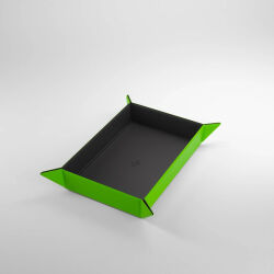 Magnetic Dice Tray Rectangular Black / Green