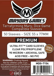 Mayday Games Premium Card Sleeves 7154 (55x77mm)