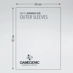 Gamegenic - Outer Sleeves Matte - Japanese Size (65x92mm)
