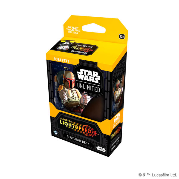 Star Wars: Unlimited - Jump to Lightspeed - Spotlight-Deck - Boba Fett (englisch)