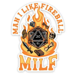 GlassStaff - MILF Sticker