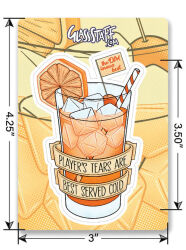 GlassStaff - Players Tears Sticker